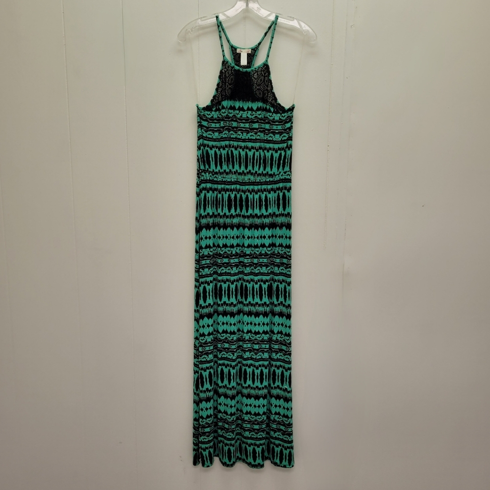 L8teR Sleeveless Side Splits Maxi Dress